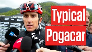 Geraint Thomas Unfiltered After Tadej Pogacars Giro dItalia 2024 Oropa Rampage [upl. by Aneryc]