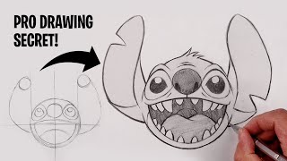 How To Draw Stitch 🛸❤️ Step By Step Tutorial for BEGINNERS [upl. by Rochell926]