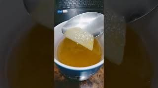 HONEY GINGER LEMON HOME MADE yummy asmrsound satisfyingsounds viralvideo [upl. by Eux]