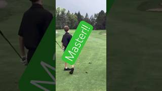 The craziest swing in golf shorts [upl. by Aleka]