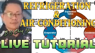 Ref and Air cond System Live Tutorial Free Detailed explanation [upl. by Bekha]