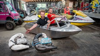 Building the World’s Smallest Twin Engine Jet Boat [upl. by Anilave388]