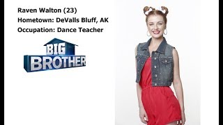 KFROG Big Brother 19 Interview Raven [upl. by Chavez442]