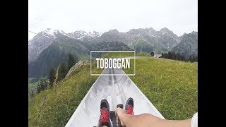 Switzerlands Toboggan Ride quotMountain Coasterquot [upl. by Attennhoj660]