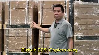 brandnew Bizhub 225i copiers in stock [upl. by Darooge]