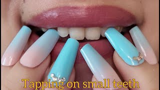 ASMRUnique amp Rare Teeth Tapping Sounds 🦷 [upl. by Phalan]