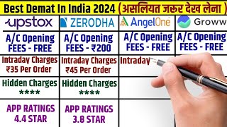 Best Trading App in 2024  Best Broker for Share market  Best Demat in india 2024 broker viral [upl. by Fredi]