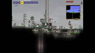 Terraria but the spawn rate is 300x pt5 The corruption [upl. by Sakram]