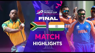 Cricket T20 World Cup 2024 Final  India v South Africa  Match Highlights [upl. by Vanessa]