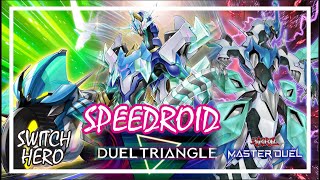 SPEEDROID CLEARWING SYNCHRO SYNCHRO DUEL TRIANGEL EVENT YuGiOh Master Duel speedroid [upl. by Mastic482]