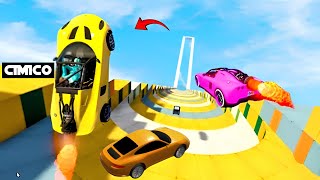 Want MINDBLOWING Stunts Watch This GTA 5 Mega Ramp Video Now [upl. by Ahsain]