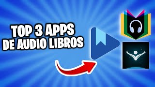 TOP 3 Apps de AUDIOLIBROS en Android📚 Gratis y Pagos [upl. by Ikairik]