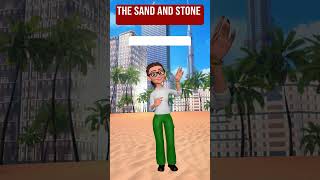 Why Some Lessons Are Written in Sand amp StonequotWrite Hurts in SandCarve Blessings in Stone 🏜️ shorts [upl. by Anikahs]