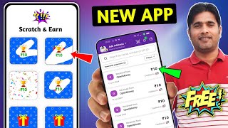 Scratch Earning App  2024  Earn 🤑•₹1200 Daily  New Earning App Today [upl. by Letram897]