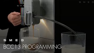 How to Programme your Bean to Cup Machine  Smeg BCC13 [upl. by Mccafferty]