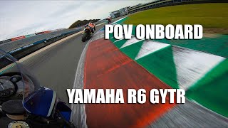 POV Yamaha R6 GYTR at TT Circuit Assen  Onboard [upl. by Arik919]