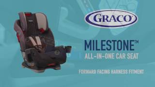 Graco Milestone AllinOne Car Seat Installation Guide [upl. by Petersen355]