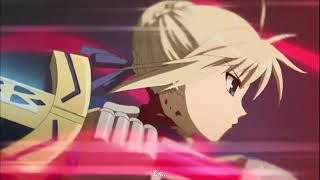 Saber Fate Stay Night  Brave Shine Aimer Music Video [upl. by Arata]