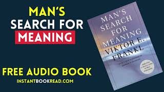 Mans search For Meaning Audiobook Summary  Viktor Frankl  FREE Book Review [upl. by Paolo]