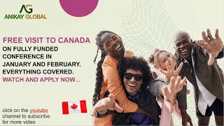 Fully Funded Conference in Canada January and February 2024 Apply Now [upl. by Evy]