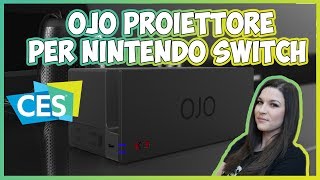 Ojo il proiettore per Nintendo Switch  CES 2018 [upl. by Drannel665]