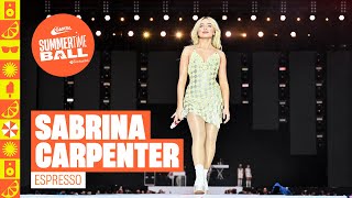 Sabrina Carpenter  Espresso Live at Capitals Summertime Ball 2024  Capital [upl. by Imehon]