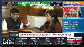 ndtvprofitmarkets  Mr Shachindra Nath on the Union Budget 2024 Expectations from NBFCs [upl. by Campos543]