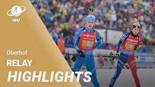 Oberhof 2023 Women Relay Highlights [upl. by Eceinert]