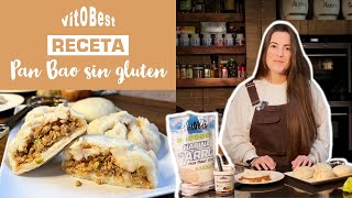 🍴 Receta Pan Bao sin gluten por Alicia Farinós 👩‍🍳 [upl. by Guarino]