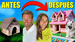 CONSTRUÍ UNA CASA DE ENSUEÑO PARA MI PERRO Itarte Vlogs [upl. by Nauaj451]