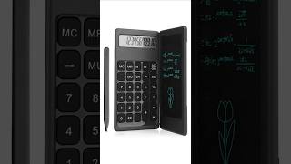 Foldable Calculator With Writing Pad TechBigy Shorts [upl. by Hwang209]