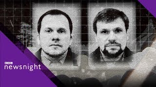 Revealed Novichok suspects real name  BBC Newsnight [upl. by Rubens]