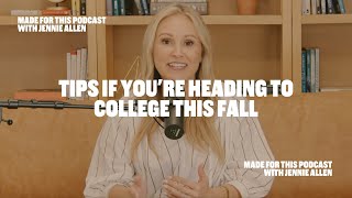 College Freshman  This Could Change Your Experience  Jennie Allen on the Made For This Podcast [upl. by Marita]