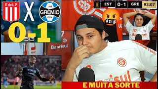 ESTUDIANTES 0X1 GREMIO  REACT DO COLORADO  LIBERTADORES gremio estudiantes libertadores inter [upl. by Abey]