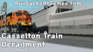 The Casselton Train Derailment Short Movie [upl. by Bullion]