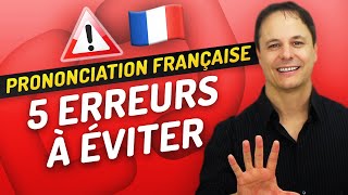 Prononciation française  5 erreurs à éviter 🤐 🇫🇷 [upl. by Gusta]