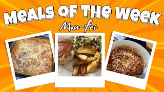 ‘Easy’ Meals of the Week UK Family of 3 MondayFriday May 2024 [upl. by Yrevi601]