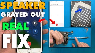 iPhone 77 Plus Speaker Grayed Out When Making Call  Heres The Real Fix [upl. by Eiggam403]