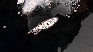 SS Charcot Shipwreck  Drone Footage [upl. by Elamef819]