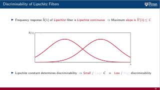 Lecture 53  Lipschitz and Integral Lipschitz Filters [upl. by Cleveland]