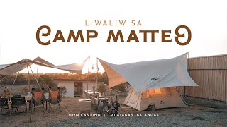 Camp Matteo  Private Car Camping  Calatagan Batangas  Naturehike Ango 3 [upl. by Olga]