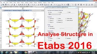 Analyse amp interpret the results in Etabs 2016 [upl. by Clair707]