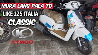 LIKE 125 ITALIA NG KYMCO  AFFORDABLE CLASSIC SCOOTER THIS 2024 [upl. by Viviyan]