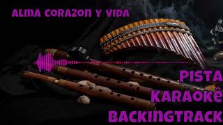 🎼 Alma Corazon y vida  Pista  Karaokê  BackingTrack [upl. by Demetrius]