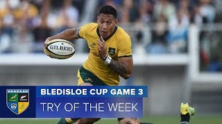 TRY OF THE WEEK 2018 Bledisloe Cup Game 3 [upl. by Bollay]