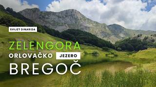 ZELENGORA planinarenje  Bregoč amp Kozje strane  Orlovačko jezero [upl. by Alcot478]