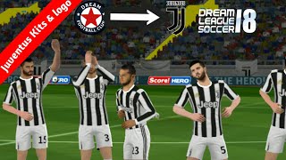 How to Import Juventus Logo And kits In Dream League Soccer 2018 [upl. by Abehsile351]