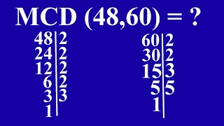 Hallar el máximo común divisor [upl. by Esau]