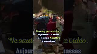 🟦⬜🟥Ne sautez pas cette vidéo Prière à NotreDame de Lourdes CatholiquesFrançais [upl. by Ayila561]