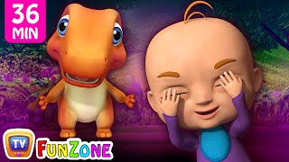 Peek a Boo Song amp Many More 3D Nursery Rhymes amp Songs for Kids  Dinosaur Rhymes by ChuChu TV [upl. by Eahs]